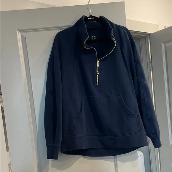 Funnel neck lululemon scuba long - Picture 1 of 3